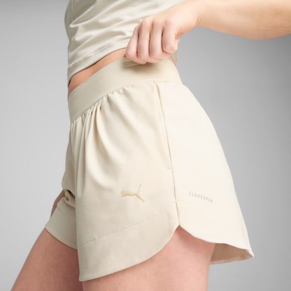 Shorts para mujer MOVE CLOUDSPUN, Alpine Snow, extralarge