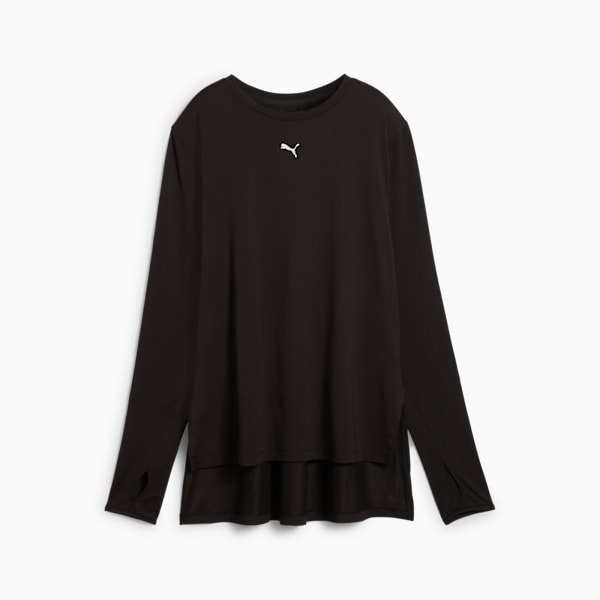 MODEST Oversized Tee Women, PUMA Black, extralarge-GBR