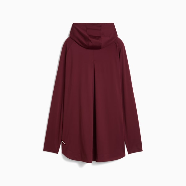 MODEST Hoodie Women, Ruby Shimmer, extralarge-GBR