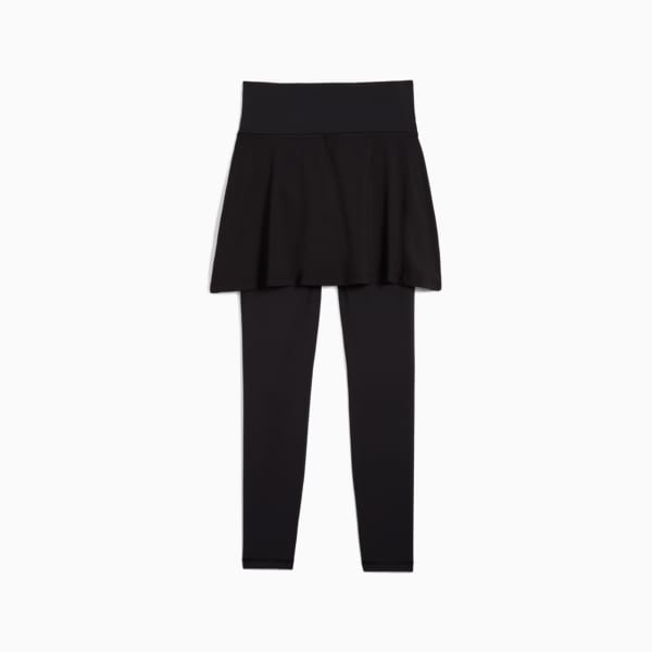MODEST 2-in-1 Running Tights Women, PUMA Black, extralarge-GBR