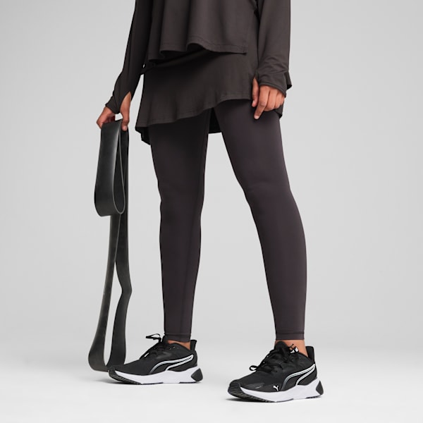 MODEST 2-in-1 Running Tights Women, PUMA Black, extralarge-GBR