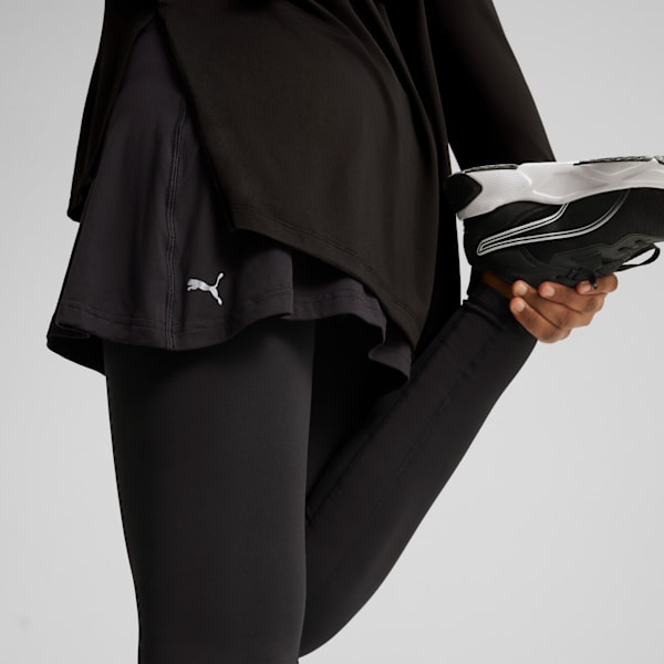 MODEST 2-in-1 Running Tights Women, PUMA Black, extralarge-GBR