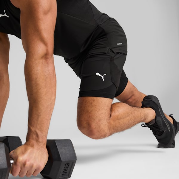 TRAINING TECH 2-in-1 Men's Training Shorts, PUMA Black, extralarge-IND