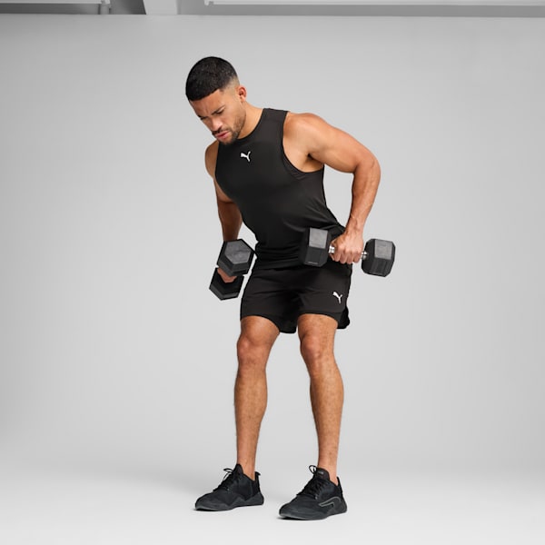 TRAINING TECH 2-in-1 Men's Training Shorts, PUMA Black, extralarge-IND