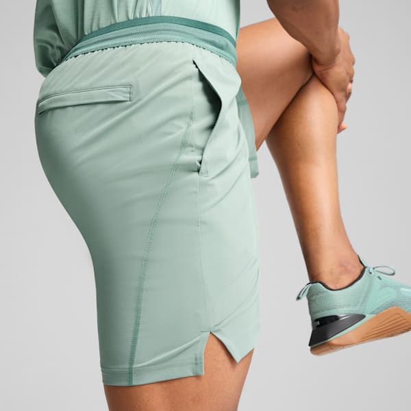 Shorts TRAINING TECH para hombre, Green Moon, extralarge