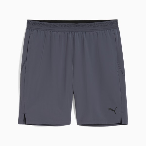 Short tissé extensible TRAINING TECH de 18 cm Homme, Galactic Gray, extralarge
