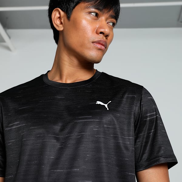 Train All Day Essentials Men's All Over Printed Tee, PUMA Black, extralarge-IND