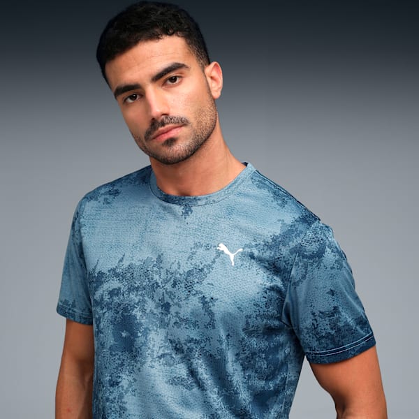 Train All Day Essentials Men's All Over Printed Tee, PUMA Black-Q3, extralarge-IND