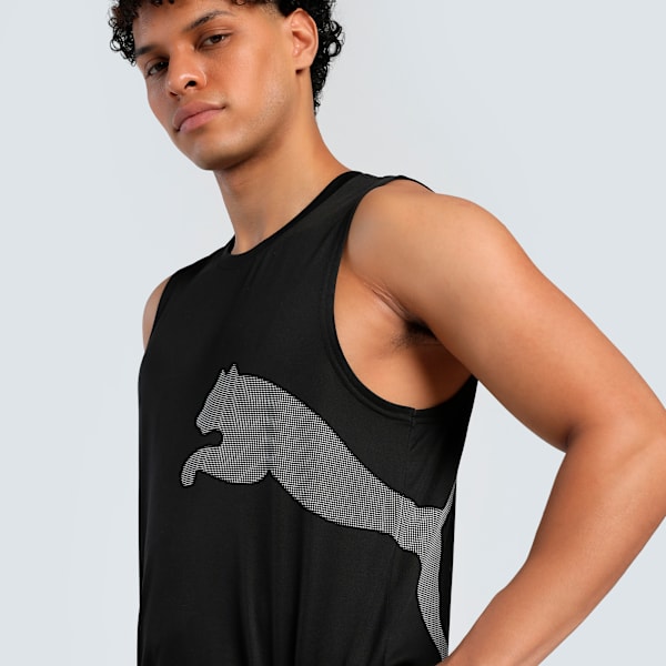 Pants Train All Day Big Logo para hombre, PUMA Black, extralarge