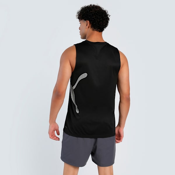 Pants Train All Day Big Logo para hombre, PUMA Black, extralarge