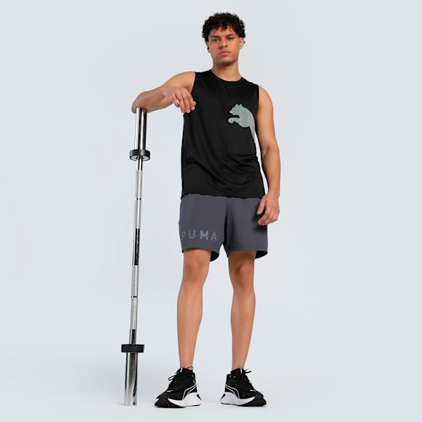 Pants Train All Day Big Logo para hombre, PUMA Black, extralarge