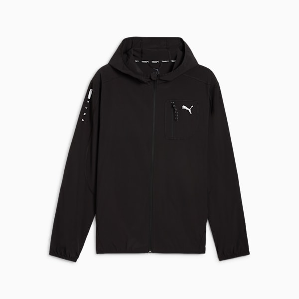 PUMA FLEX Men's Woven Jacket, PUMA Black, extralarge