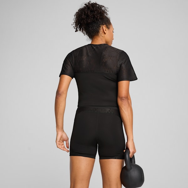 LACE Women's Crop Top, PUMA Black, extralarge