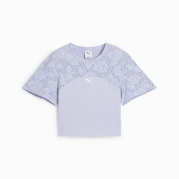 Crop top con encaje para mujer, Cool Weather, extralarge