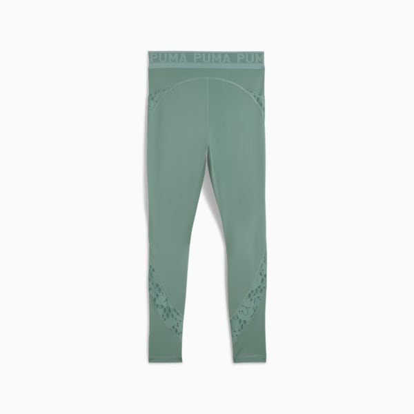 LACE Women's High-Waisted 7/8 Tights, Green Moon, extralarge