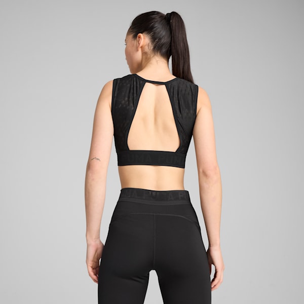 Top deportivo con encaje MOVE, PUMA Black, extralarge