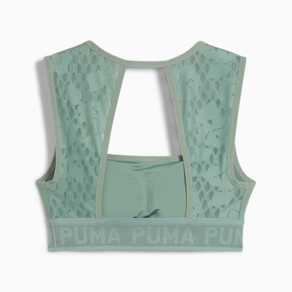 MOVE LACE Low Support Women's Bra, Green Moon, extralarge