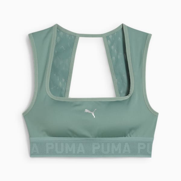 MOVE LACE Low Support Women's Bra, Green Moon, extralarge
