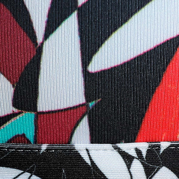 4KEEPS TROPICAL Printed Longline Women's Training Bra, PUMA Black-AW-048280-0001, extralarge-IND