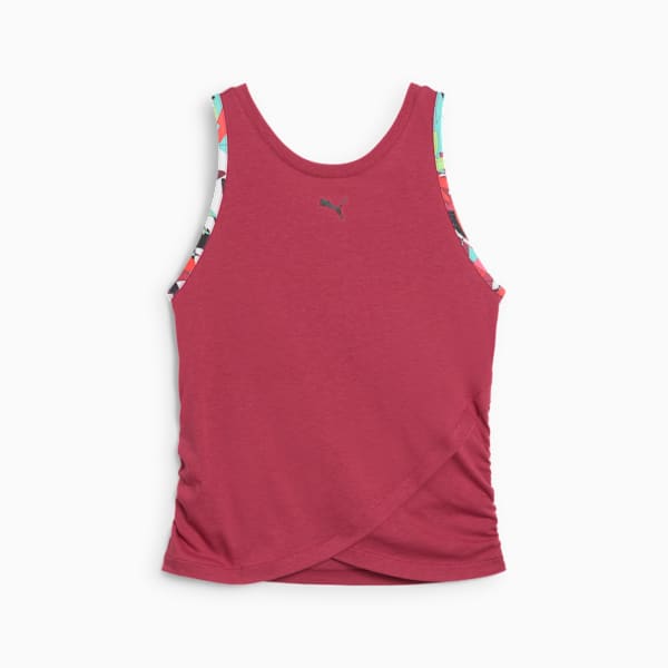 Playera corta TROPICAL para mujer, Port, extralarge