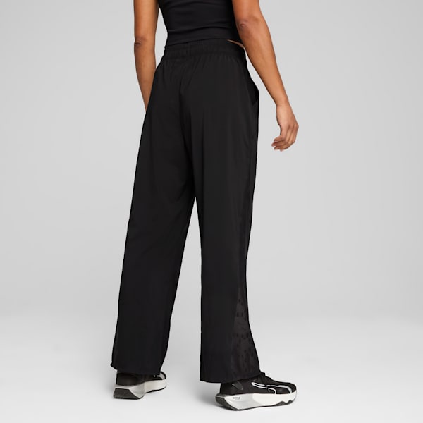 Pantalones para mujer LACE Woven, PUMA Black, extralarge