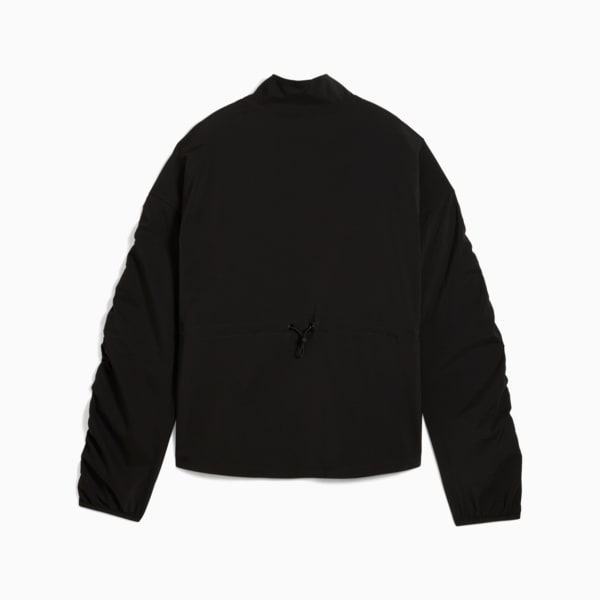 TROPICAL Graphic Woven Jacket Women, PUMA Black, extralarge