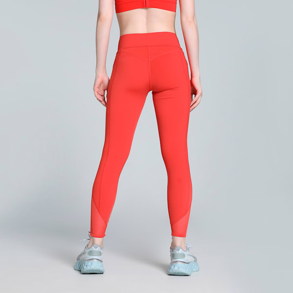 PUMA x PAMELA REIF Zip Training Tights, Burnt Red, extralarge-IND