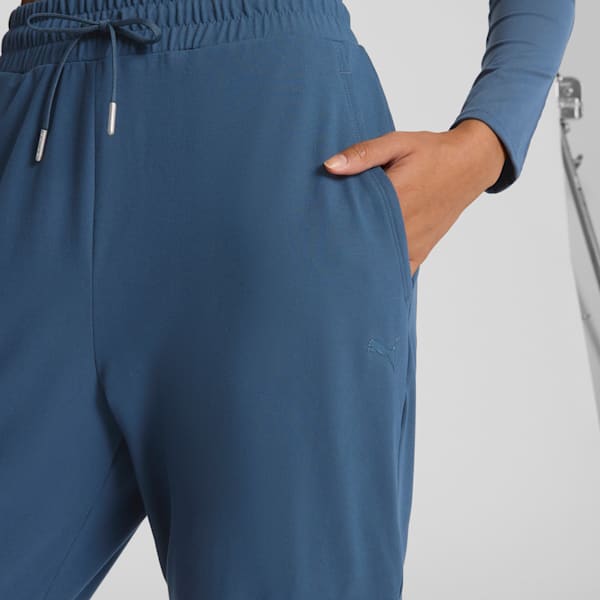PUMA x PAMELA REIF Women's Cargo Sweatpants, Dark Night, extralarge