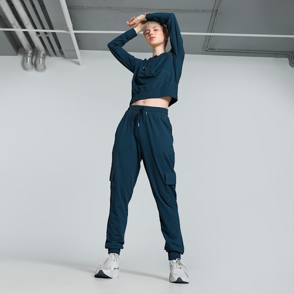 Cargo Women's Training Sweat Pants, Dark Night, extralarge-IND