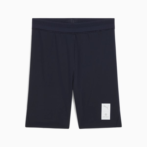 Leggings cortos PUMA x SAYSKY para mujer, New Navy, extralarge
