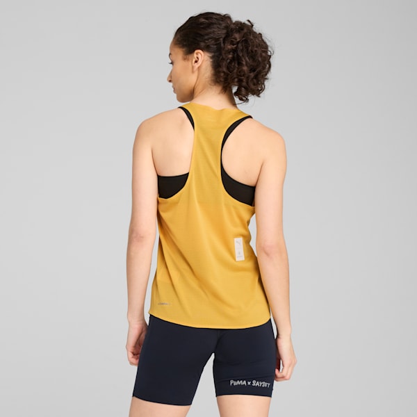 PUMA x SAYSKY Women's Singlet, Archive Gold, extralarge