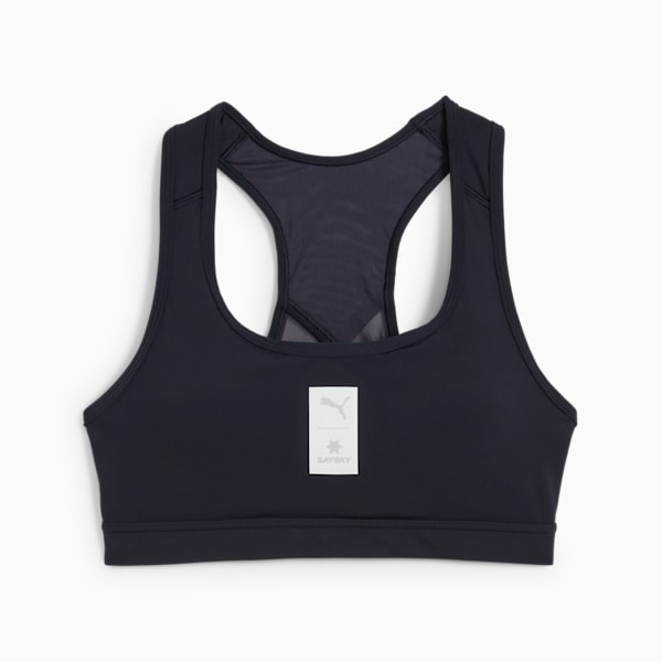 Crop top de running PUMA x SAYSKY para mujer, New Navy, extralarge