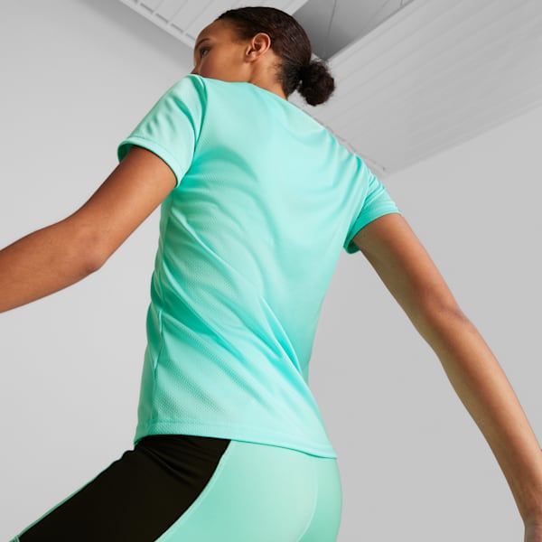 Women's Concept Logo Training Tee, Electric Peppermint, extralarge-IND