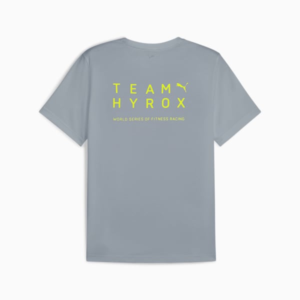 PUMA x HYROX Volunteer Men's Training Tee, Cool Mid Gray, extralarge-IND