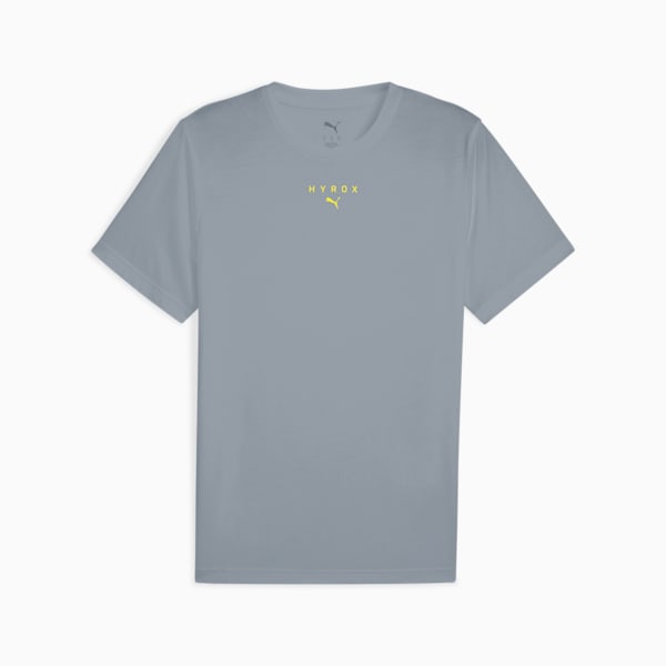 PUMA x HYROX Volunteer Men's Training Tee, Cool Mid Gray, extralarge-IND