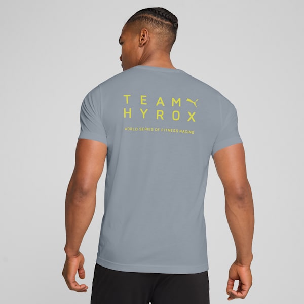 PUMA x HYROX Volunteer Men's Training Tee, Cool Mid Gray, extralarge-IND