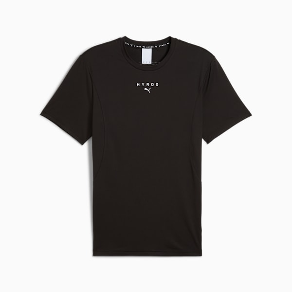 PUMA x HYROX CLOUDSPUN Men's Training Tee, PUMA Black, extralarge-IND