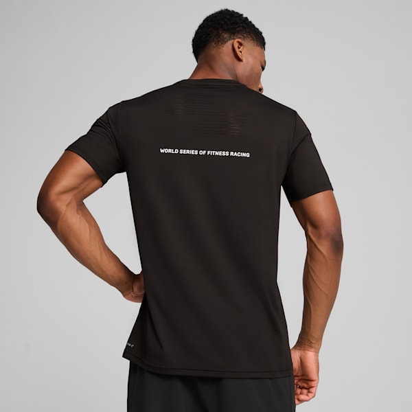 PUMA x HYROX CLOUDSPUN Men's Training Tee, PUMA Black, extralarge-IND