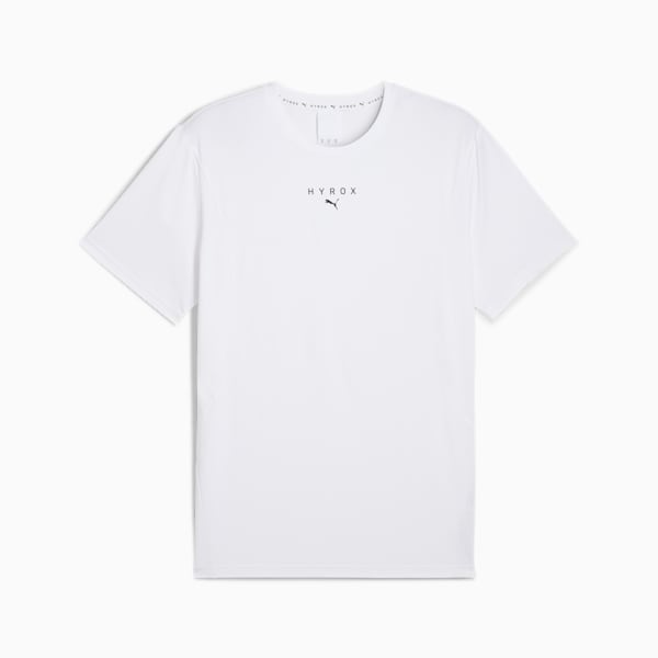 PUMA x HYROX CLOUDSPUN Men's Training Tee, PUMA White, extralarge-IND