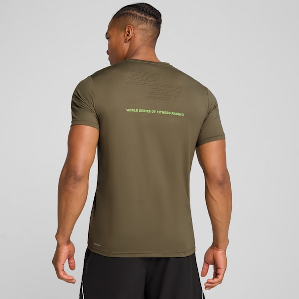 PUMA x HYROX CLOUDSPUN Men's Training Tee, Loden Green, extralarge-IND