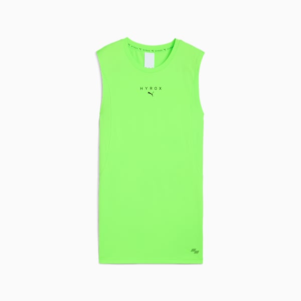 PUMA x HYROX CLOUDSPUN Men's Training Tank, Green Glare, extralarge-IND