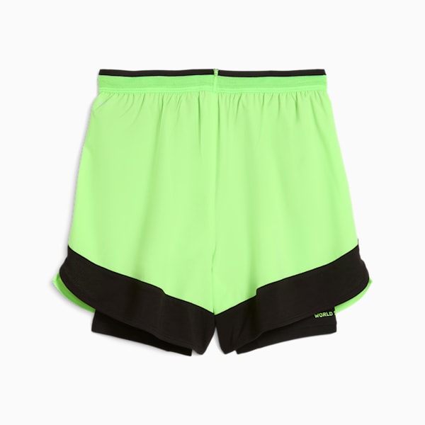 PUMA x HYROX 2-in-1 Men's Training Shorts, Green Glare, extralarge-IND