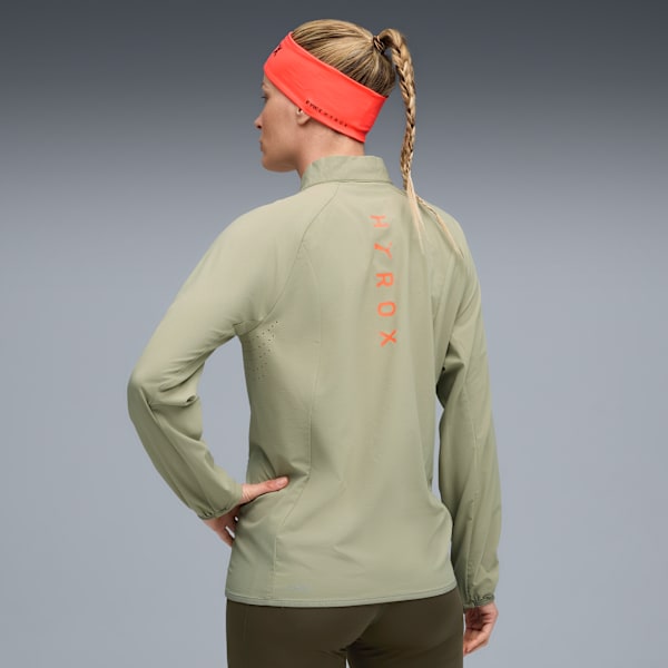 PUMA x HYROX ULTRAWEAVE Jacket Women, Lux Army, extralarge