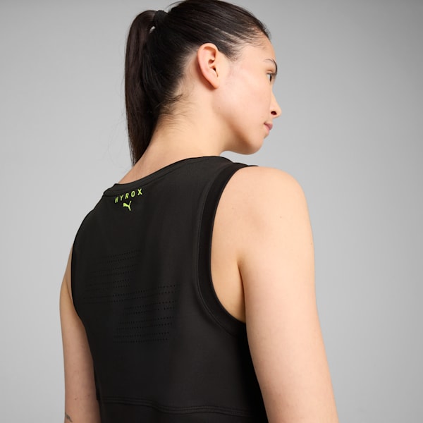PUMA x HYROX CLOUDSPUN Women's Sleeveless Training Top, PUMA Black, extralarge-IND