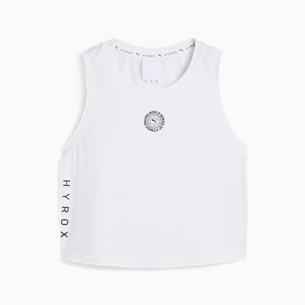 Playera PUMA x HYROX CLOUDSPUN para mujer, PUMA White, extralarge
