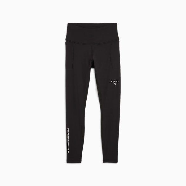 PUMA x HYROX CLOUDSPUN Women's Full Training Tights, PUMA Black, extralarge-IND