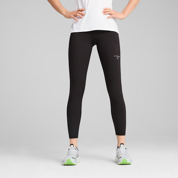 PUMA x HYROX CLOUDSPUN Women's Full Training Tights, PUMA Black, extralarge-IND