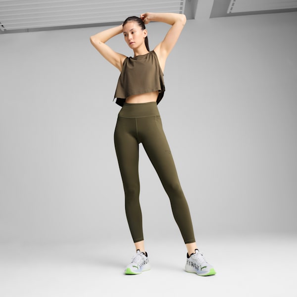 PUMA x HYROX CLOUDSPUN Women's Full Training Tights, Loden Green, extralarge-IND