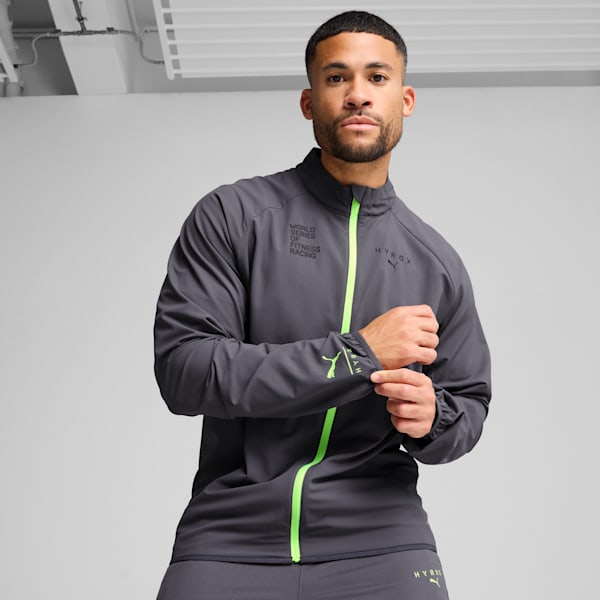 PUMA x HYROX ULTRAWEAVE Men's Training Jacket, Galactic Gray, extralarge-IND