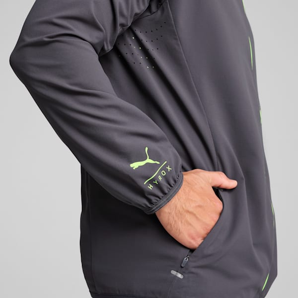 PUMA x HYROX ULTRAWEAVE Men's Training Jacket, Galactic Gray, extralarge-IND
